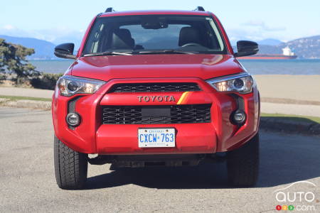 The front of 2023 Toyota 4Runner